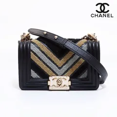 CHANEL シャネル ショルダーバッグ ボーイシャネル ボア 【最終値下げ】【中古】