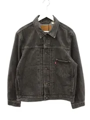 リーバイスプレミアム Levis PReMIUM TYPE 1 TRACKER JACKET 1st タイプ1 トラッカージャケット S ブラック Gジャン ジージャン デニムジャケット アウター