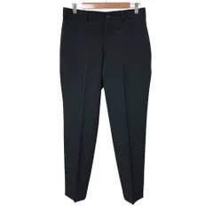 美品 AD2019 COMME des GARCONS コムデギャルソン オムドゥ スリム スラックスパンツ DD-P021 Sサイズ ブラック メンズ 古着 中古 USEDのサムネイル