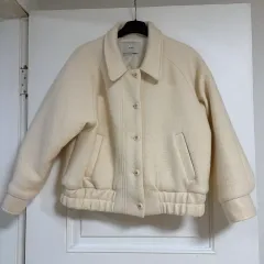 レディース フリーサイズ ハンドメイド ジャケット アウター アイボリー 新品