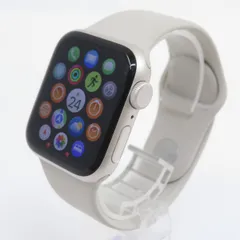Apple Watch SE 第2世代 GPSモデル 40mm MR9U3J/A スターライトアルミニウムケース バッテリー最大容量:95％ ※中古