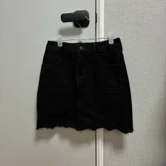 なみなみ柄ミニスカート スカート (S)