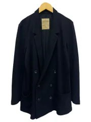 Robes&Confections (ローブズアンドコンフェクションズ) ダブルテーラードジャケット ウール 日本製 HRC-J05-100 3 ブラック メンズ/045のサムネイル
