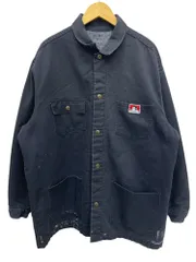 BEN DAVIS (ベンデイビス) カバーオール チョアコート ブランケット付 ペンキ USA製 90S 00S 古着 ビンテージ XXL ダークグレー メンズ/045