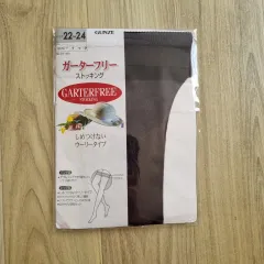日本輸入 GUNZE ガーターリース バンドストッキング