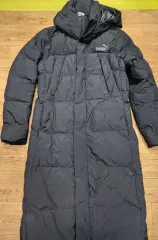 プーマ ダウンジャケット ロング丈 ブラック レディース