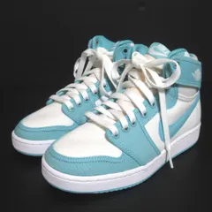 新品同様 NIKE ナイキ Nike Air Jordan 1 KO Bleached Aqua エアジョーダンワン スニーカー DO5047-411 23cm ライトブルー レディース 古着 中古 USED