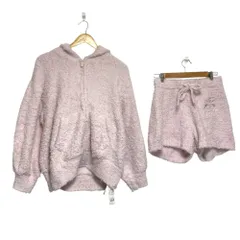 未使用 gelato pique ジェラートピケ ポケモンスリープ プリン パーカー ショートパンツ ルームウェア セットアップ サイズF ピンク  レディース 古着 中古 USED