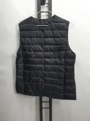 UNIQLO ユニクロ U 軽量ダウンベスト ラウンドネック ブラック XL