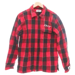 エクストララージ X-LARGE ネルシャツ 長袖 L レッド チェック /RG ■GY59