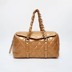 CHANEL シャネル ショルダーバッグ 10番台 2005-2006 レディブレード マトラッセ ボストン【中古】