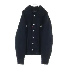 DSQUARED2 (ディースクエアード) 24AW アルパカ ニットトラッカージャケット ブラック S74HA1444のサムネイル