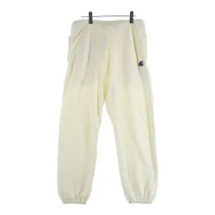 CHAMPION (チャンピオン) ×UNDERCOVER アンダーカバー ロゴパッチ イージースウェットジョガーパンツ ホワイト C8-B205のサムネイル