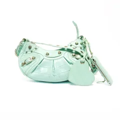 バレンシアガ BALENCIAGA ル カゴール XS Le Cagole XS ミント ショルダーバッグ【中古】 BALENCIAGA - Le Cagole XS bag | Leam Roma - Luxury Shopping Online