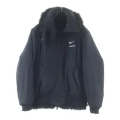 NIKE (ナイキ) ×AMBUSH Reversible Faux Fur Coat アンブッシュ リバーシブルフェイクファー コート ジップアップジャケット ブルゾン ブラック AQ9225-010のサムネイル