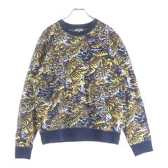 KENZO (켄조) 타이거 총무늬 크루넥스웨트트레이너 네이비 F565SW0584XH