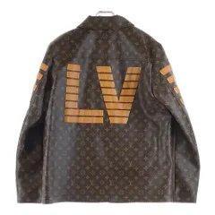 LOUIS VUITTON (ルイヴィトン) 22SS ×NIGO モノグラムLVトワル ミリタリージャケット ブラウン RM221M LSR HML07Eのサムネイル