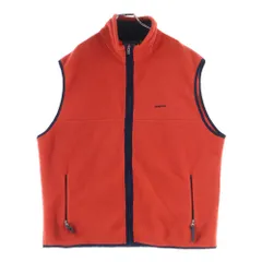 PATAGONIA (パタゴニア) 90S VINTAGE SYNCHILLA シンチラ フリースベスト ヴィンテージ ジャケット オレンジ 25182