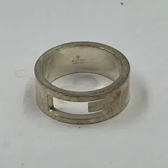GUCCI  グッチ SV925 Gリング・指輪  シルバー925 中古