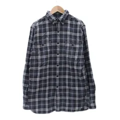 ポロ ラルフローレン POLO RALPH LAUREN カジュアルシャツ 長袖 チェック柄 S グレー 灰色 /SM10 ■GY61