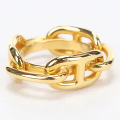 HERMES エルメス シェーヌダンクル スカーフリング メタル【中古】 レディース