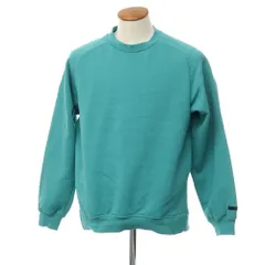 【中古】ヘリーハンセン HELLY HANSEN コットンポリエステル クルーネック スウェット ブルーグリーン【サイズM】【ユニセックス】のサムネイル