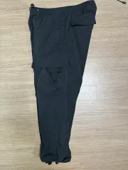 H&M ブラック カーゴ ジョガーパンツ M