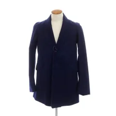 【中古】エムズブラック m's braque ウール ショールカラー チェスターフィールドコート ライトネイビー【サイズ38】【メンズ】のサムネイル