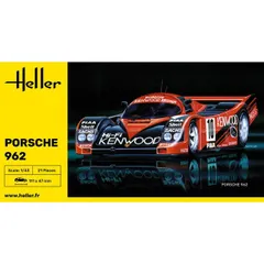 新品 エレール 1/43 ポルシェ 962 プラモデル HE80109 [佐川急便]のサムネイル