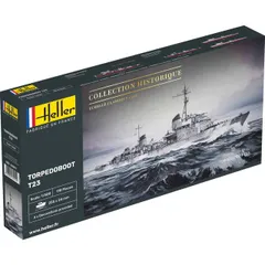 新品 エレール 1/400 WW.II ドイツ軍 魚雷艇 T23 プラモデル HE81011 [佐川急便]のサムネイル