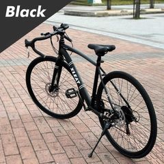 クロスバイク 自転車R1755 マウンテン ロード アウトドア ブラック クロスバイク 自転車 マウンテン ロード アウトドア ブラック1755