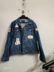 フランクストーン デニムジャケット パッチ 装飾