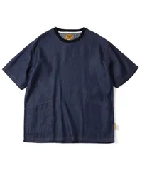 gym master ジムマスター Tシャツ メンズ 半袖 春 夏 春夏 ライトデニムTシャツ 薄手デニム ポケットTシャツ コットン100％ 軽量 涼しい G721752 M L XLのサムネイル