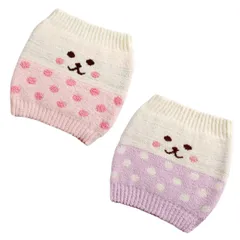 TikTrunk 腹巻き ボディウォーマー 2枚セット 大人用 防寒 冷え対策 保温 伸縮性 ふわふわ かわいいデザイン ピンク×パープル [ピンク/パープル]