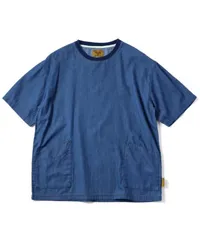 gym master ジムマスター Tシャツ ブルー メンズ 半袖 春 夏 春夏 ライトデニムTシャツ 薄手デニム ポケットTシャツ コットン100％ 軽量 涼しい G721752 M L XLのサムネイル