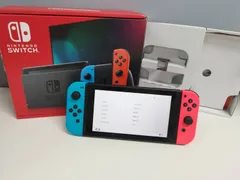 【未使用に近い】Nintendo Switch 本体 HAC-001(-01)/2025年製/バッテリー強化版〈HAD-S-KABAH〉
