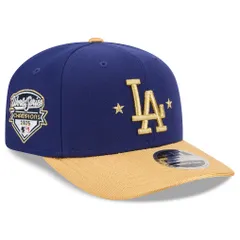 完売品　日本未発売 New Era ニューエラ キャップ LA ドジャース 2025 ワールドシリーズ チャンピオン MLB 9SEVENTY アジャスタブル キャップ ゴールドコレクション