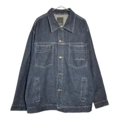 Sean John ショーンジョン デニムジャケット インディゴブルー(メンズ M)中古 古着 X6317のサムネイル