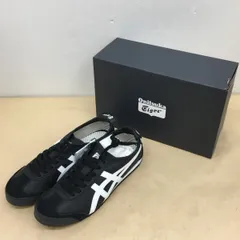 未使用 Onitsuka Tiger MEXICO 66 BLACK/WHITE 1183C102-001 サイズ26.5 cm【WS1259-003】