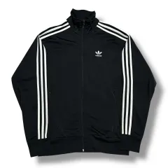 アディダス ファイヤーバード ブラック トラックジャージ