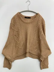 AZUL アズール ニット/セーター M ブラウン