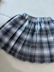 CHECK プリーツ スカート 140