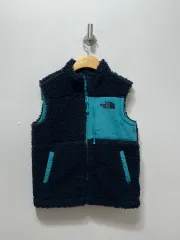 THE NORTH FACE ザノースフェイス キッズ フリース ベスト ネイビー/ブルー 120 キッズ