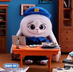 (未開封) MINISO(ミニソー) ズートピア ジュディ ぬいぐるみ キーホルダー