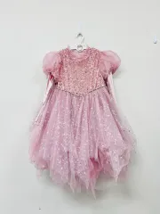 140オススメ スパンコール ピンク チュチュドレス