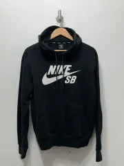 ナイキ SB ブラック WHO フードTシャツ S 起毛