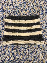 ヴィンテージ猫耳ビーニー ハンドメイド