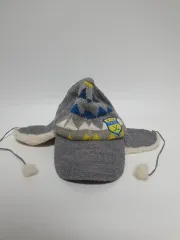 Ping 핑 ポンポン ニット フリース イヤーマフニット 帽子