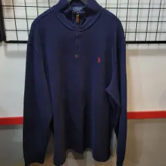 正規品 ポロ ラルフローレン ハーフジップ メンズニット