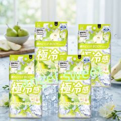 【4個セット】 メンズビオレ ボディシート 極冷感 アイスペアー&フリージアの香り